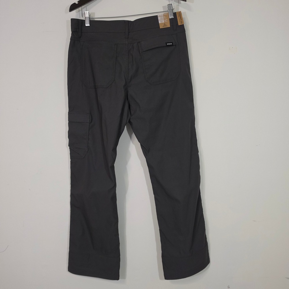 .prAna Stretch Zion Pant II Mens 32x30 Dark Iron Hiking Cargo Pants NWT Gorpcore - Picture 6 of 10
